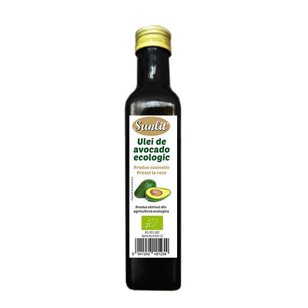 Ulei avocado cosmetic BIO Driedfruits – 250 ml Dried Fruits Cosmetice & Uleiuri Cosmetice